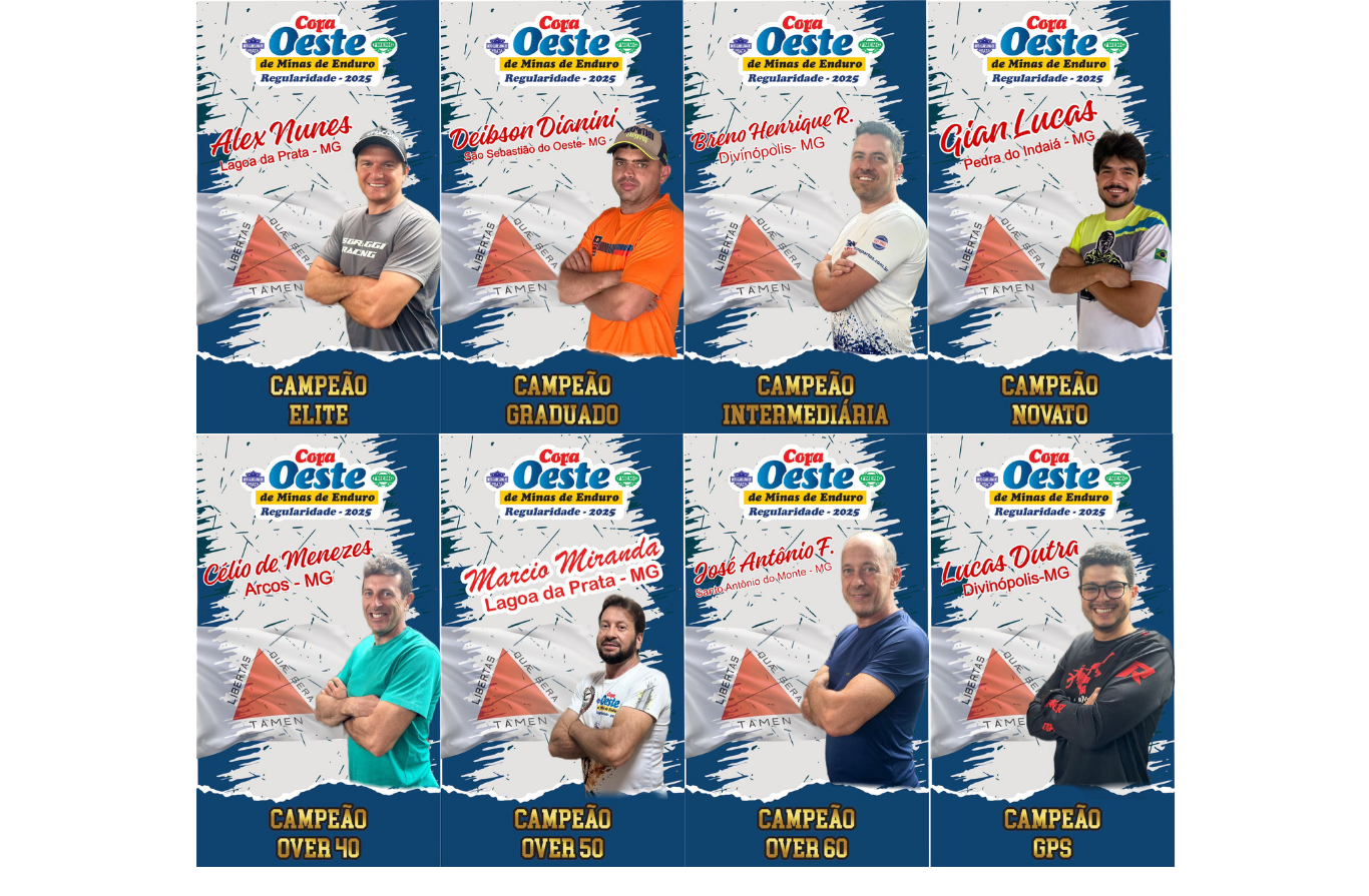 CAMPEÕES COPA OESTE 2025